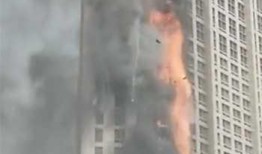 石家庄爆料火灾视频播放,惊心动魄的救援瞬间
